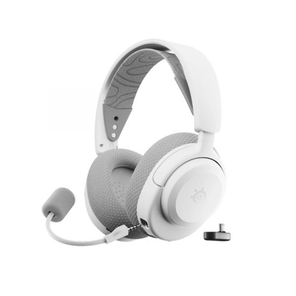 Steelseries Arctis Nova 3XW Wireless Bluetooth Gaming Headset (61690) fehér